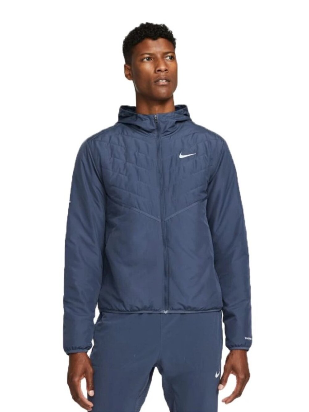 Nike Therma-FIT Repel Synthetic Fill Running Jacket in thunder blue /M